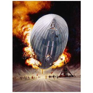 1975 THE HINDENBURG VINTAGE THRILLER MOVIE POSTER 165